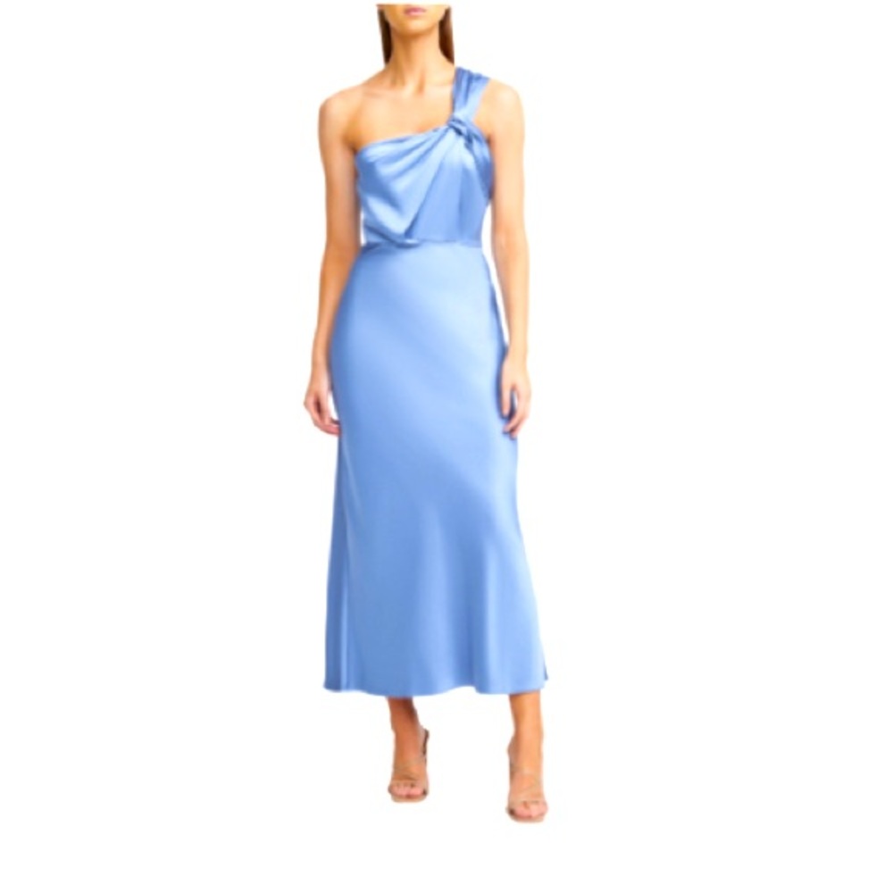 Significant other size 4 blue bridesmaid dress
